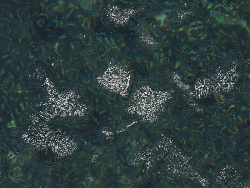 graphisme de glace sur bassin