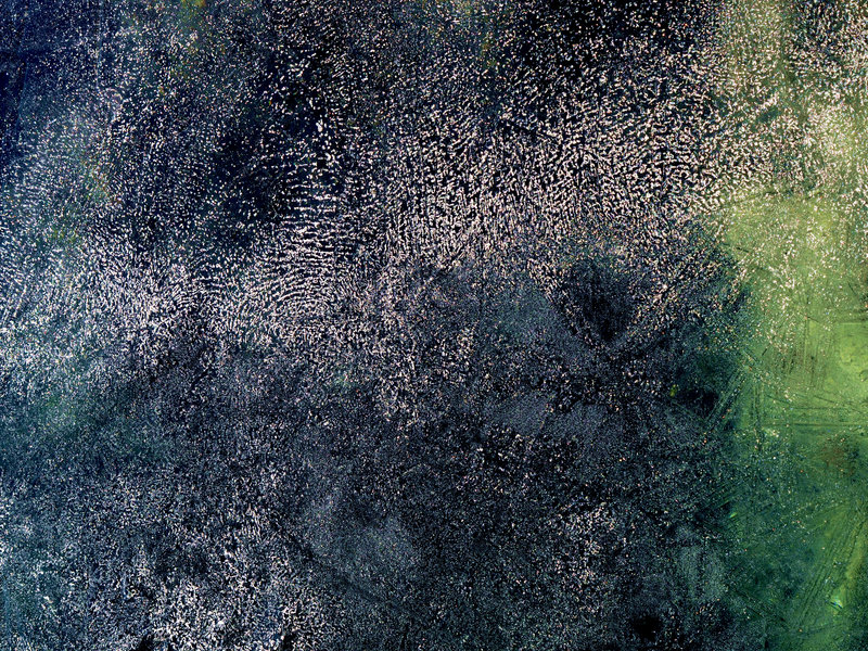 graphisme de glace sur bassin